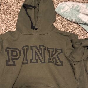Victoria's Secret Olive Green Hoodie